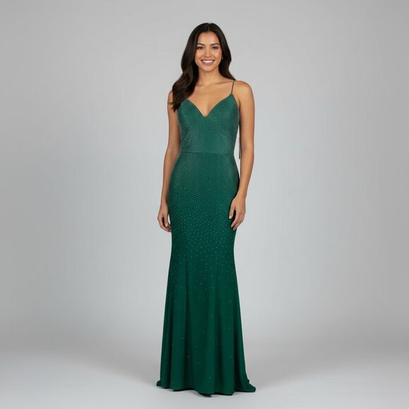 Dave & Johnny emerald dress size 6 NEW WITH TAGS!